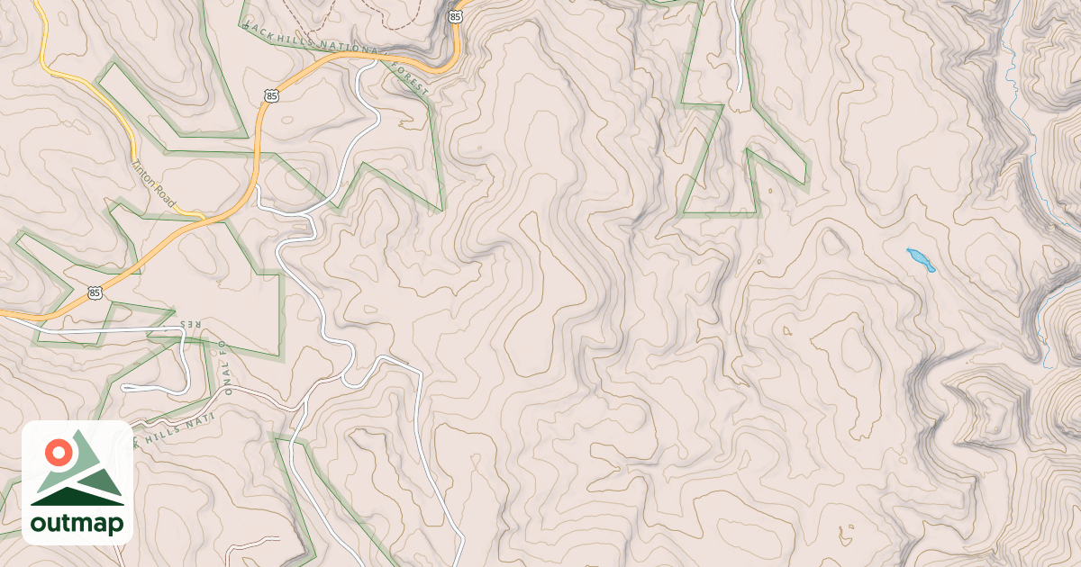 Map of BOLES CANYON BR 7G