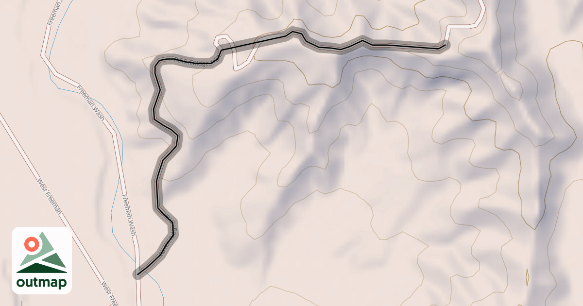 Map of Raven Ridge Trail