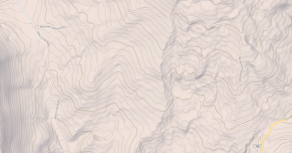 Map preview of BJORKMAN HOLLOW