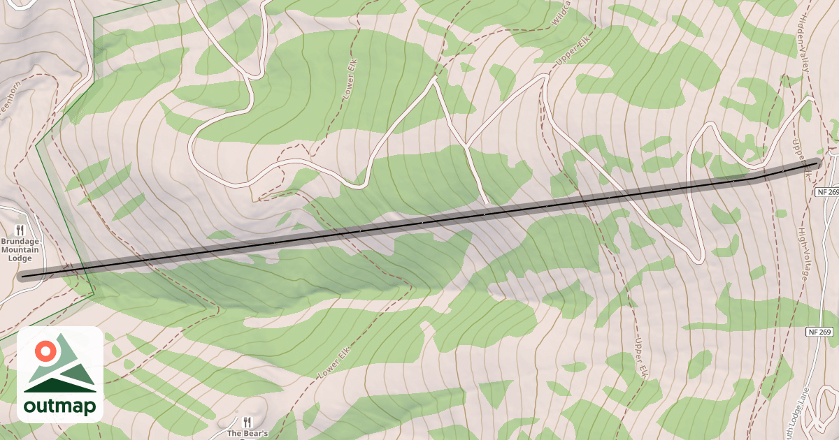 Map of Lift Line