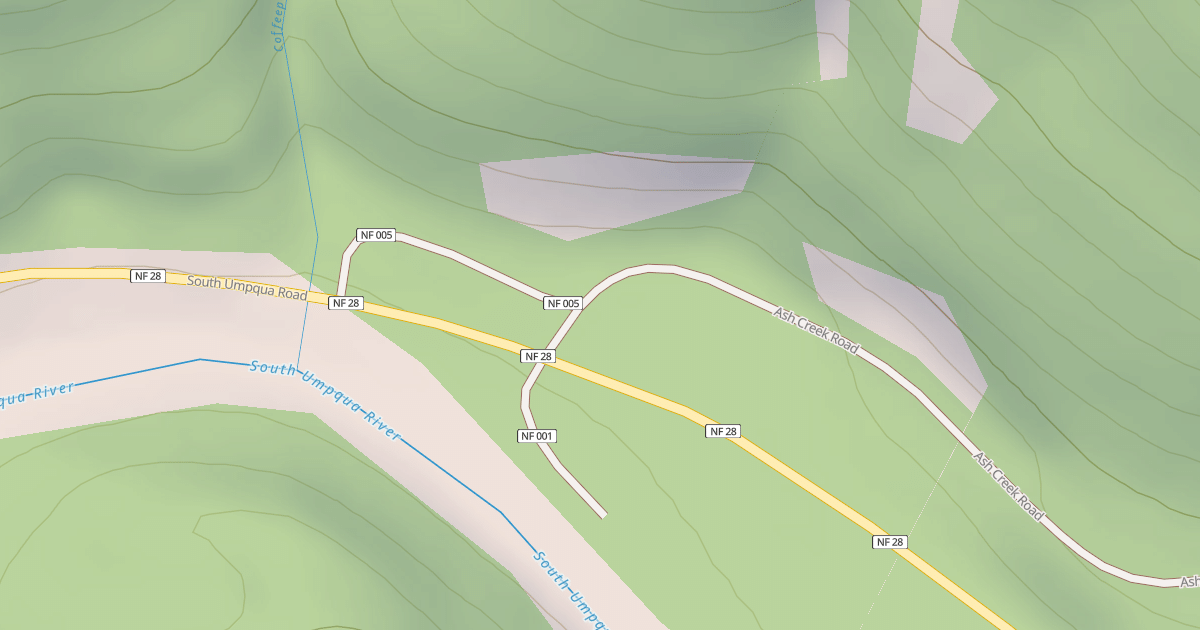 Map preview of ASH VALLEY