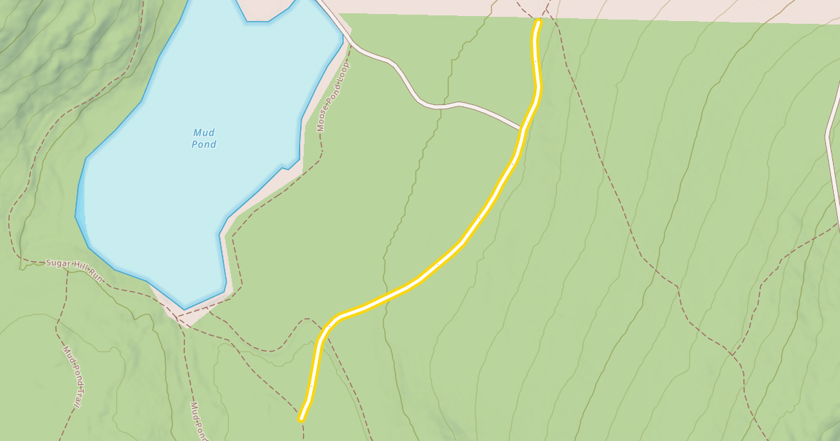 Map preview of Spruce Trail