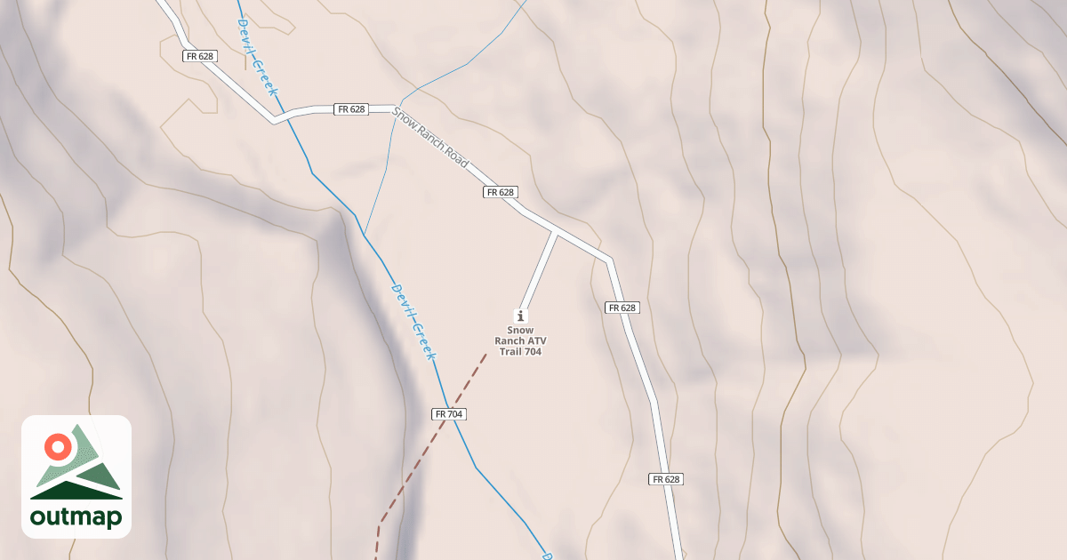 Map of SNOW RANCH C
