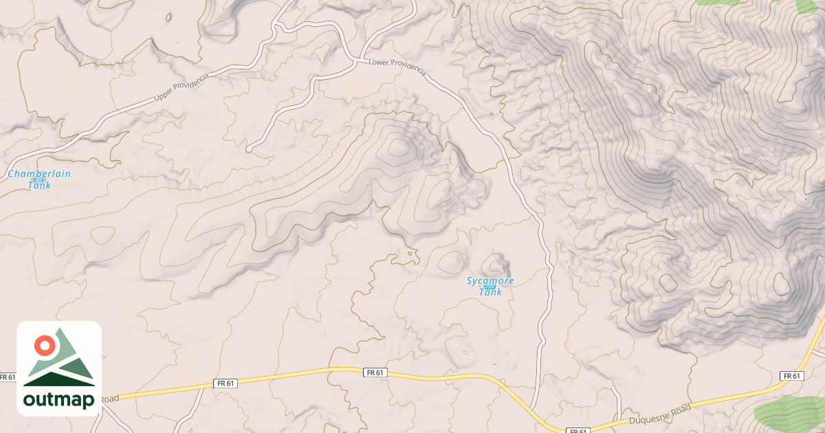 Map of LOWER PROVIDENCIA