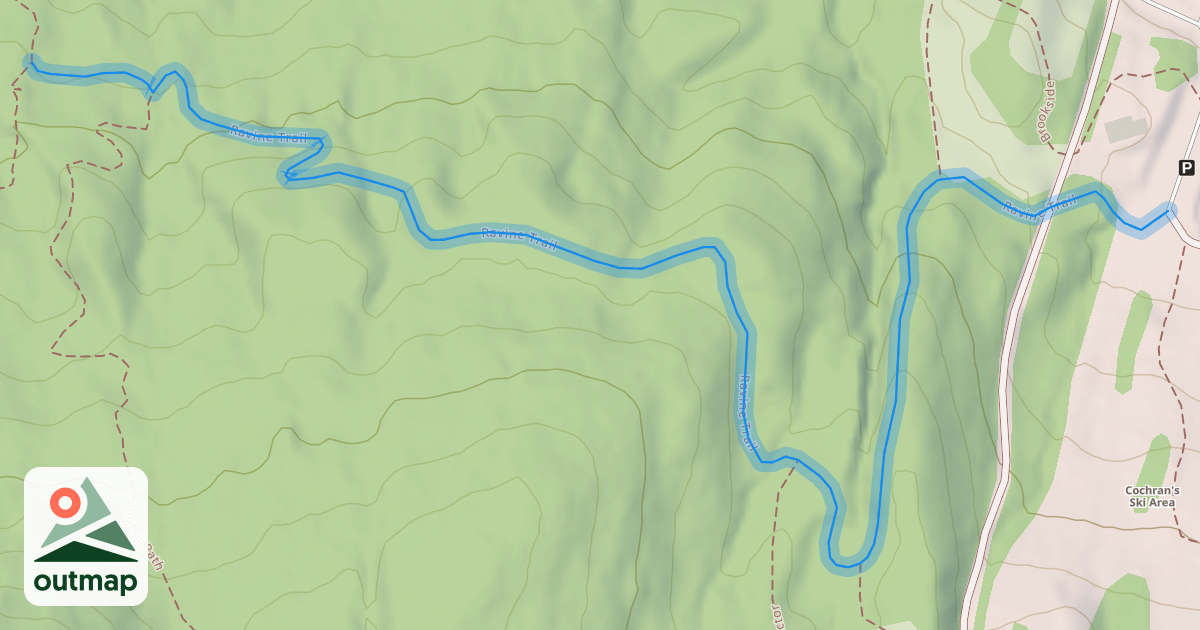 Map of Ravine Trail