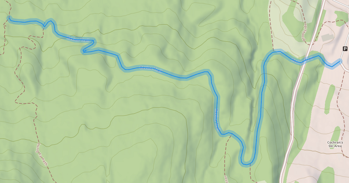 Map preview of Ravine Trail