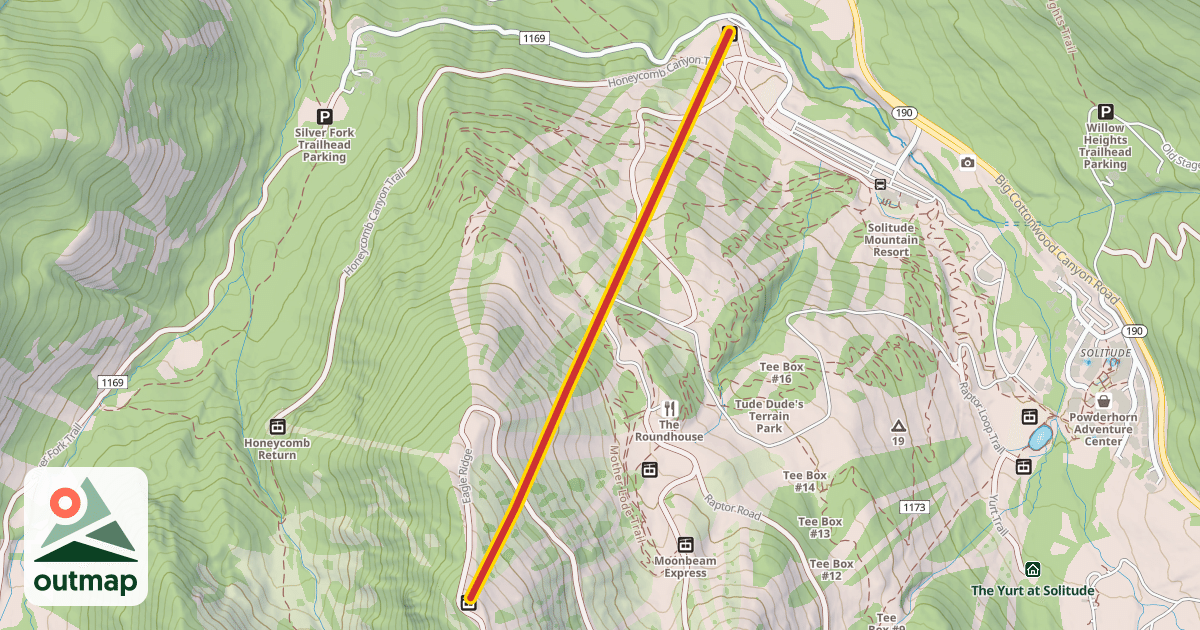 Map of Eagle Express