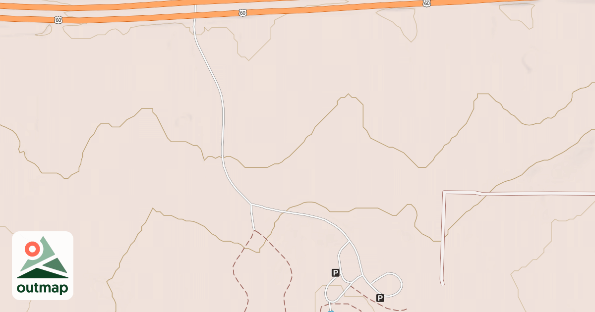 Map of PINEWOOD RECREATION AREA