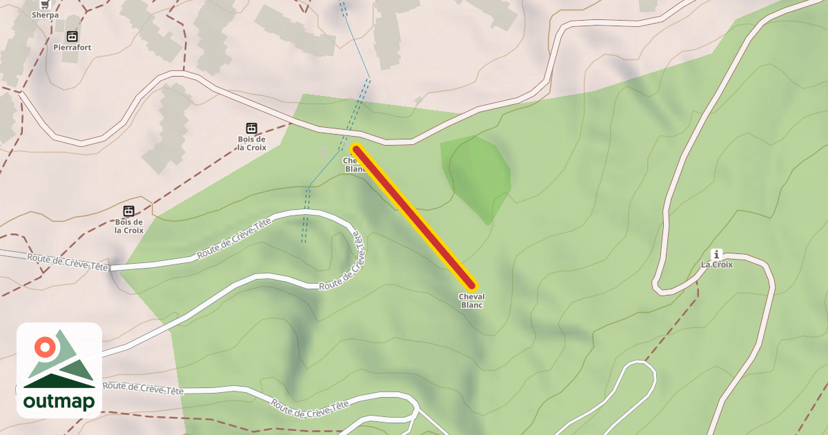 Map of Cheval Blanc