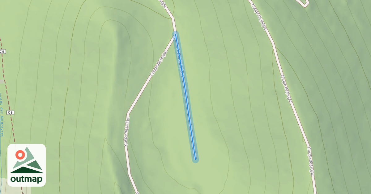 Map of Coeur du Volcan