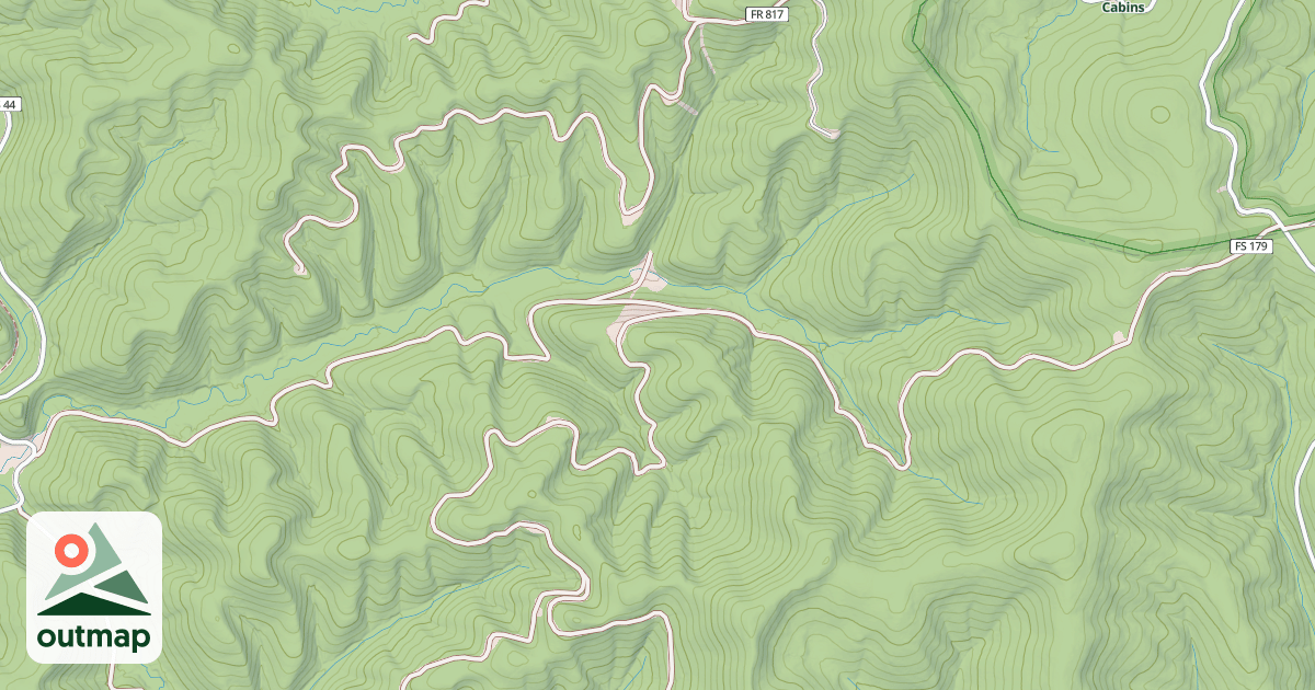 Map of ELKLICK RUN