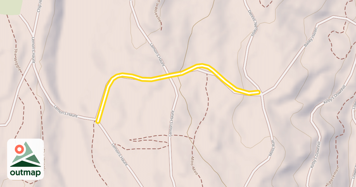 Map of Bayley Hazen