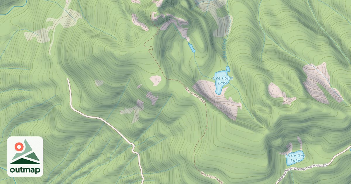 Map of Gee Point