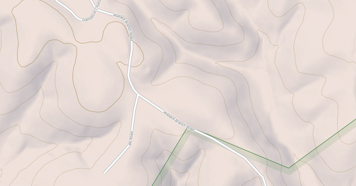 Map preview of WALLACE BRANCH ROAD