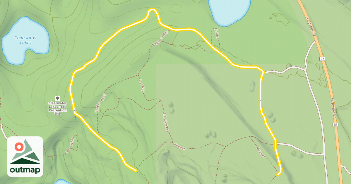 Map of Clearwater