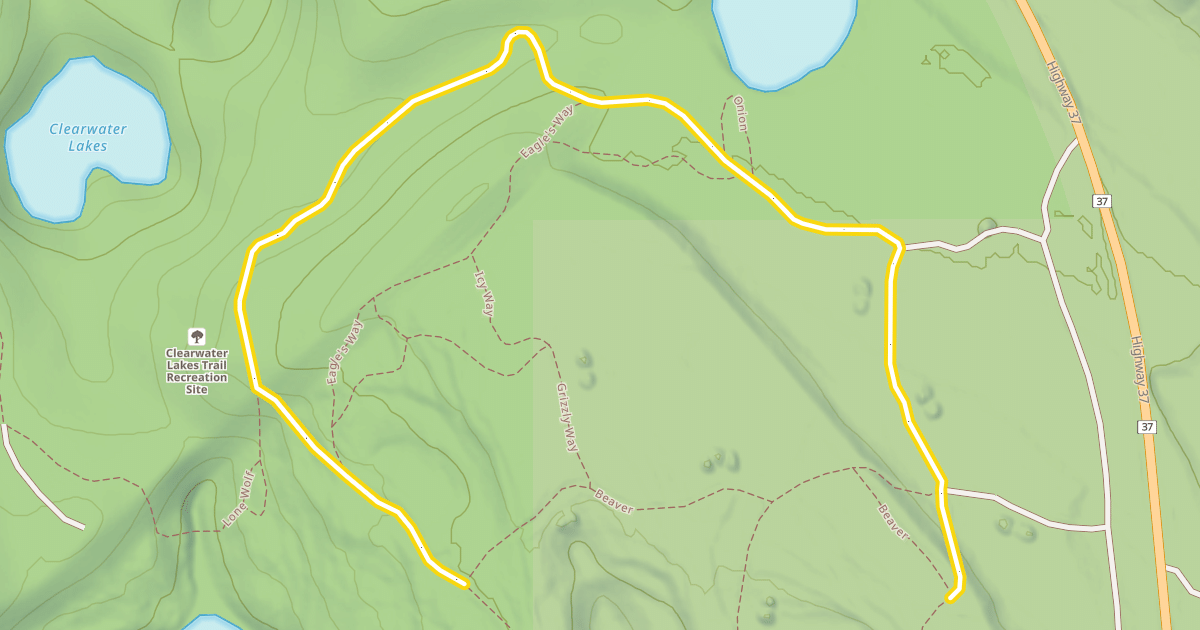 Map preview of Clearwater
