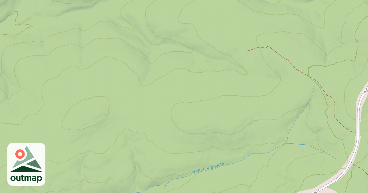 Map of MOPPING BRANCH