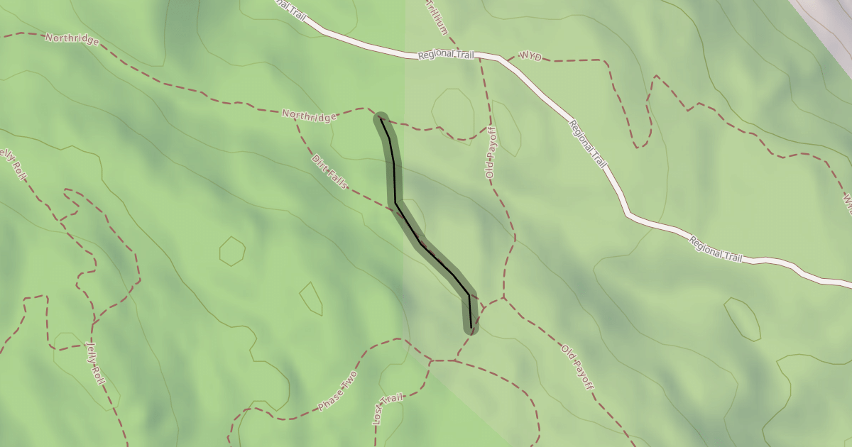 Map preview of Dirt Falls