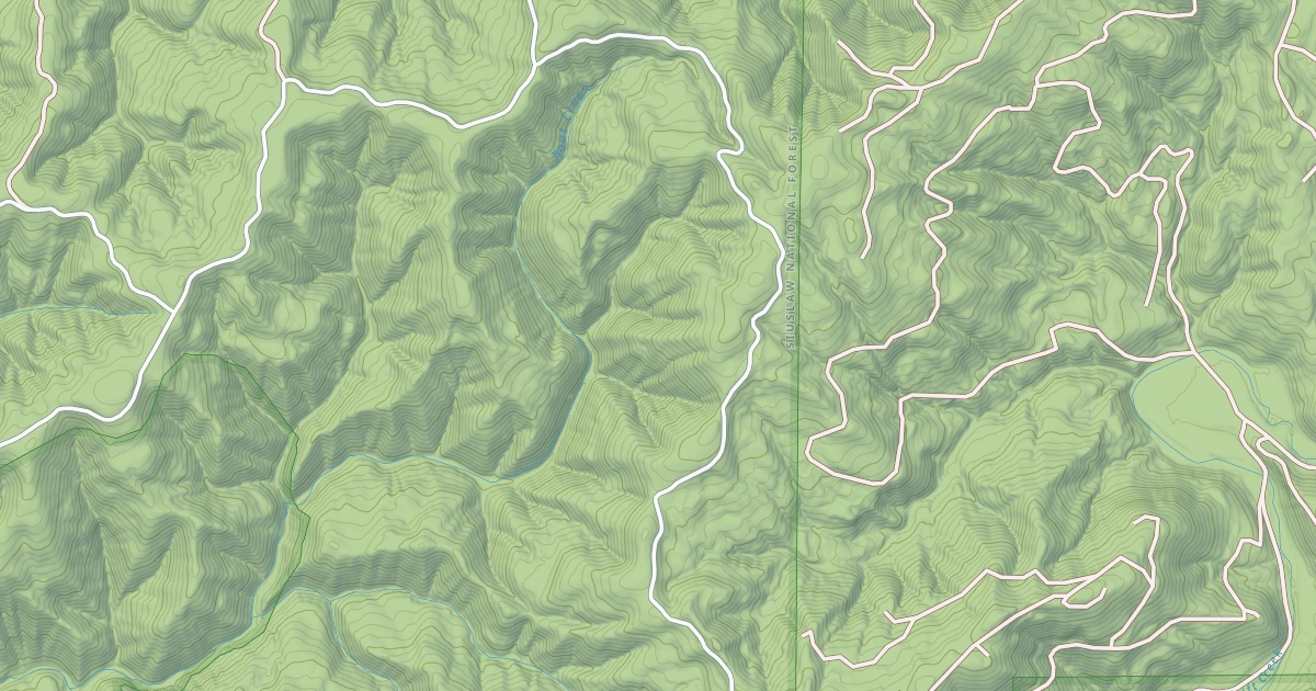 Map preview of USFS Motor Vehicle Use Map Roads {CCA2A618-C46A-4E31-8C81-C66388055279}