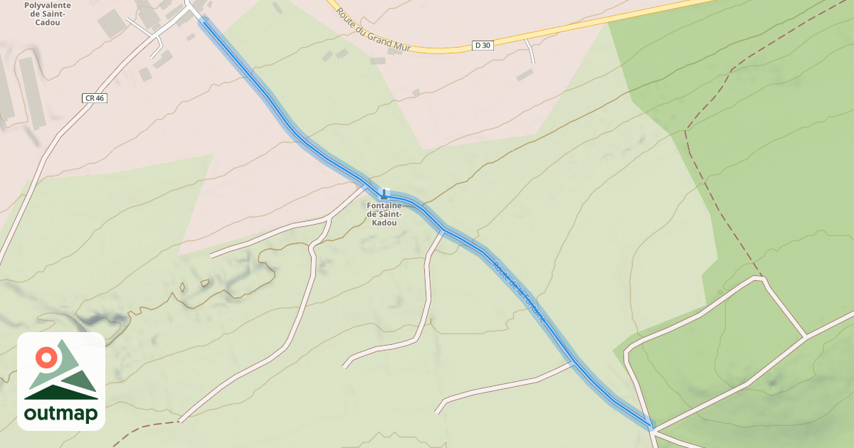 Map of Route de la Fontaine