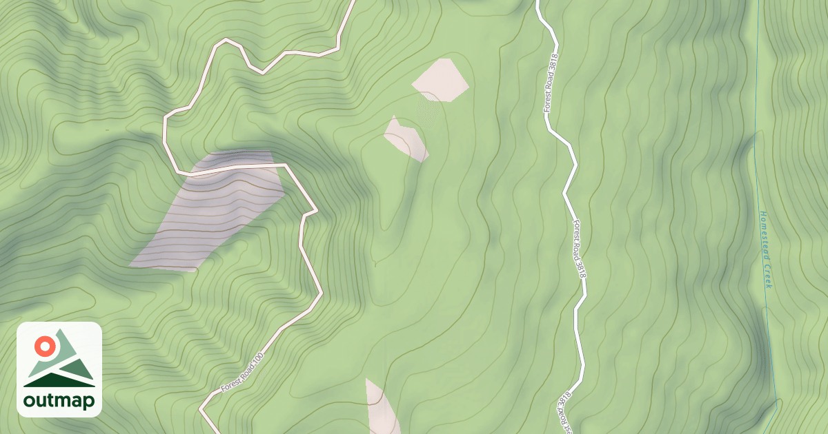 Map of -/ BUSTER BEND T.S.