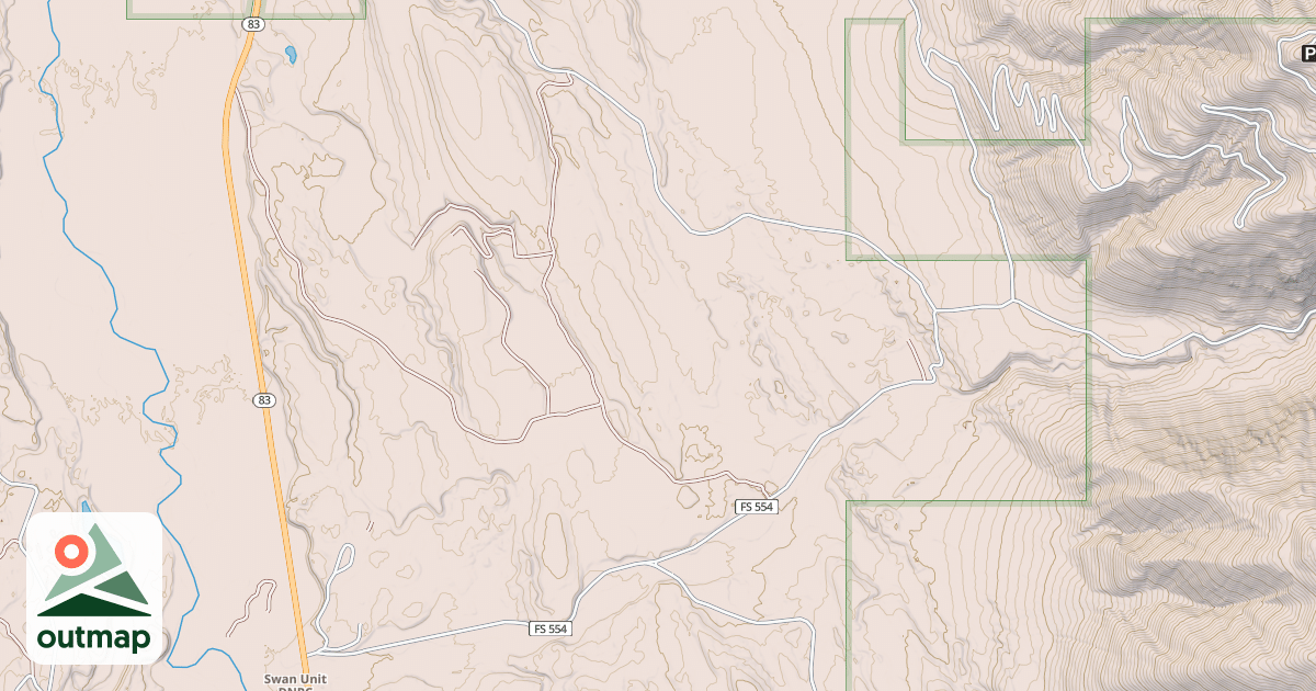 Map of GOAT CREEK SOUP CREEK