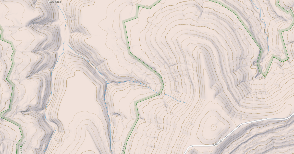 Map preview of USFS Motor Vehicle Use Map Roads {A21A6BF8-8A85-4E65-AD1A-C981359D1732}