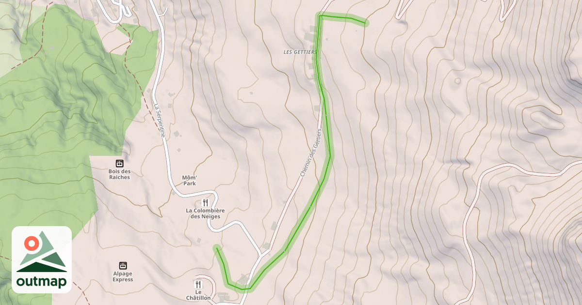 Map of La Serpentine