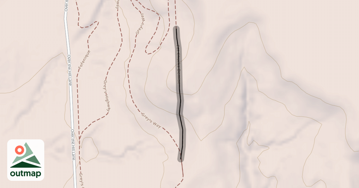 Map of Fat Chuck's Demise