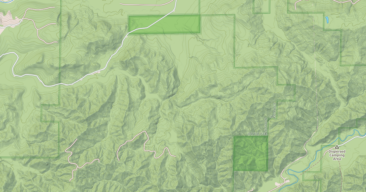 Map preview of USFS Motor Vehicle Use Map Roads {4FB02818-9105-4D34-943F-C8F354FE7970}