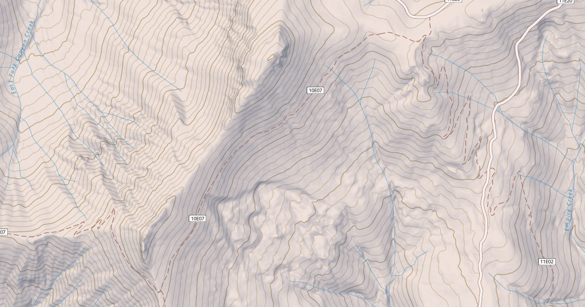Map preview of Chimney Rock