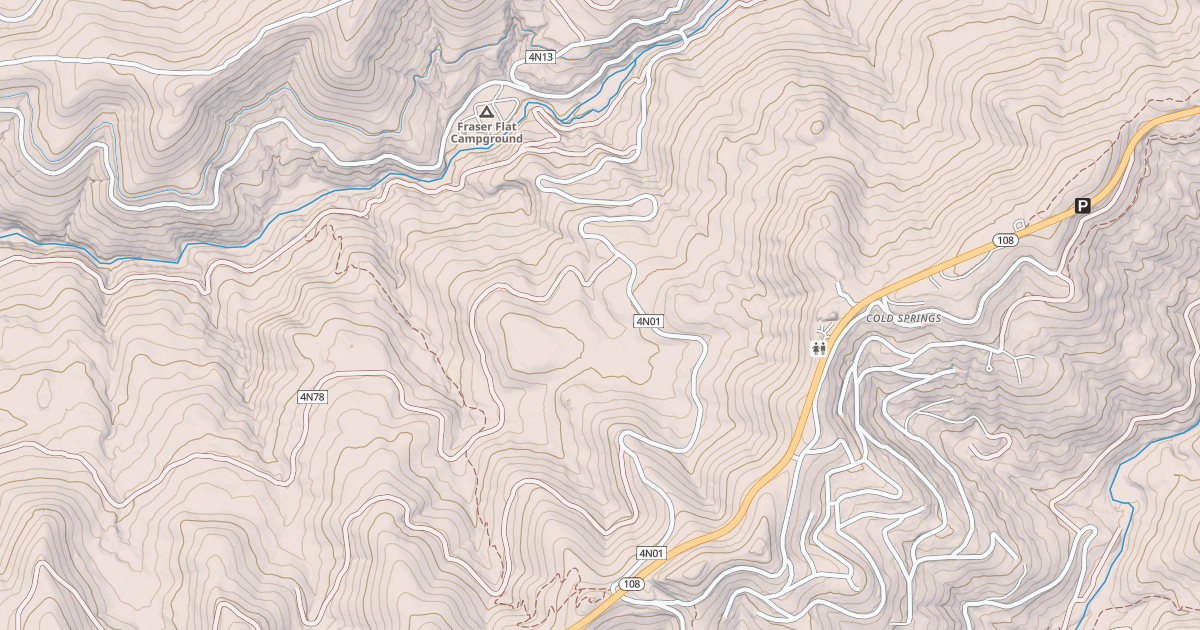 Map preview of FRASER FLAT