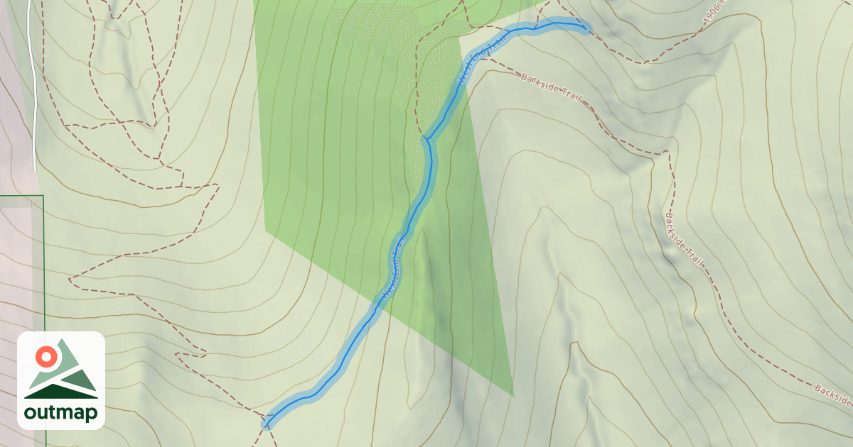 Map of West End Trail