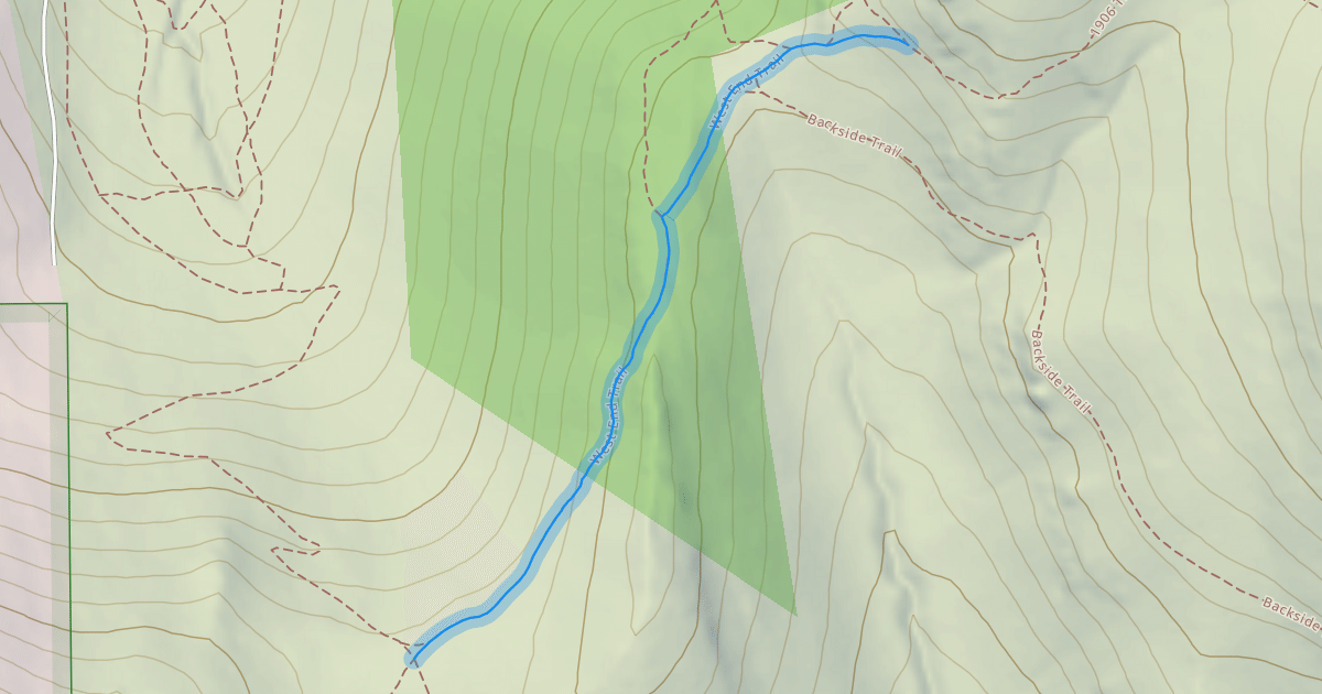 Map preview of West End Trail