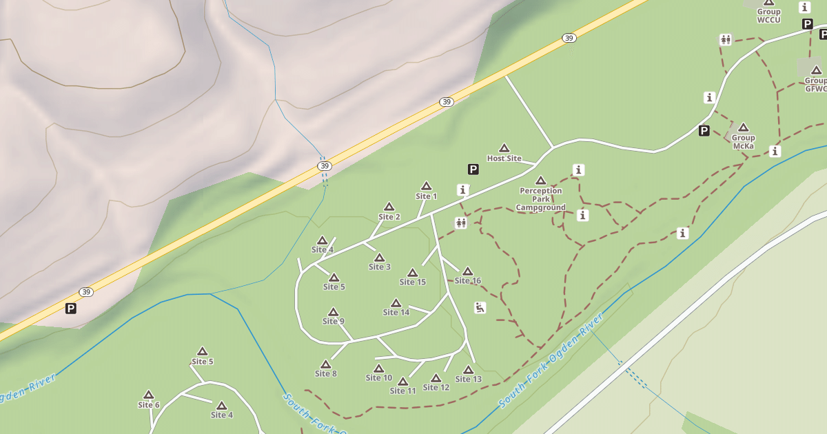 Map preview of PERCEPTION PARK
