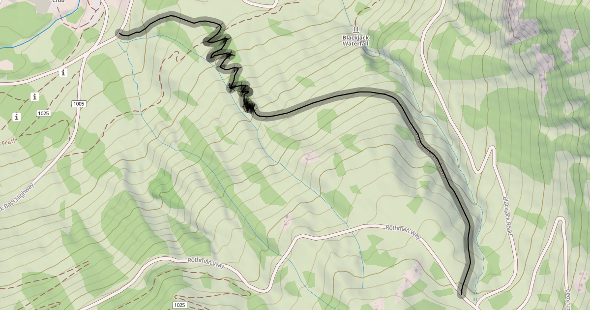 Map preview of Peruvian Gulch Trail