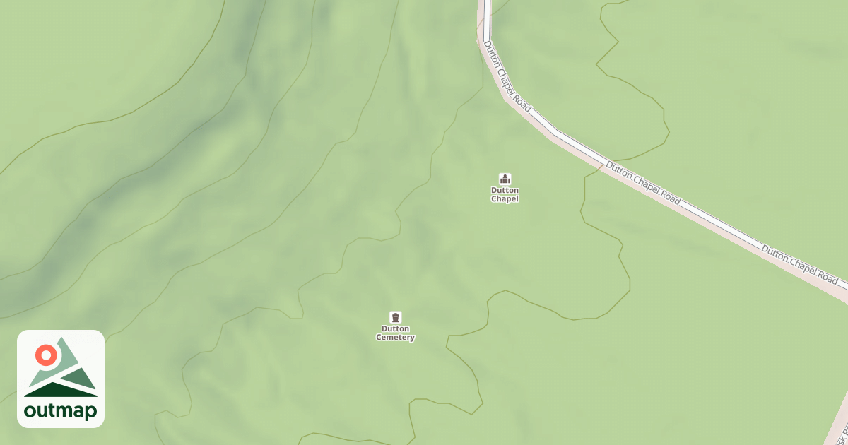 Map of DUTTON CHAPEL