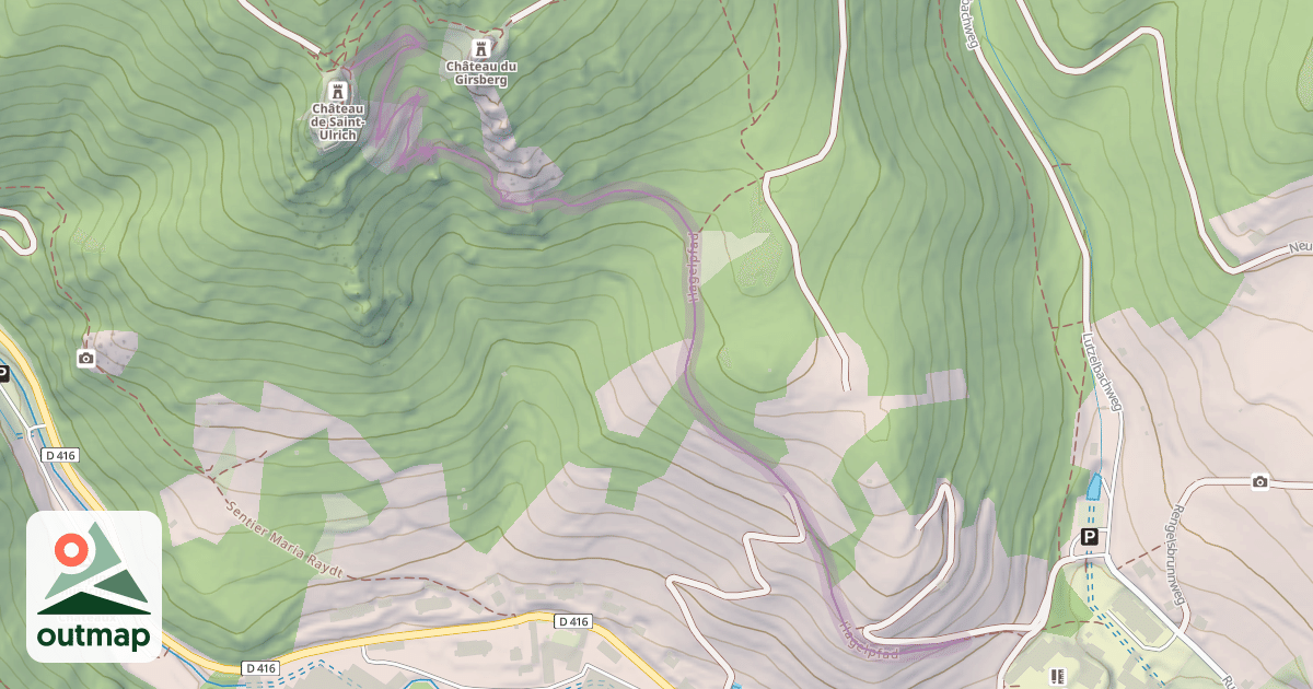 Map of Hagelpfad