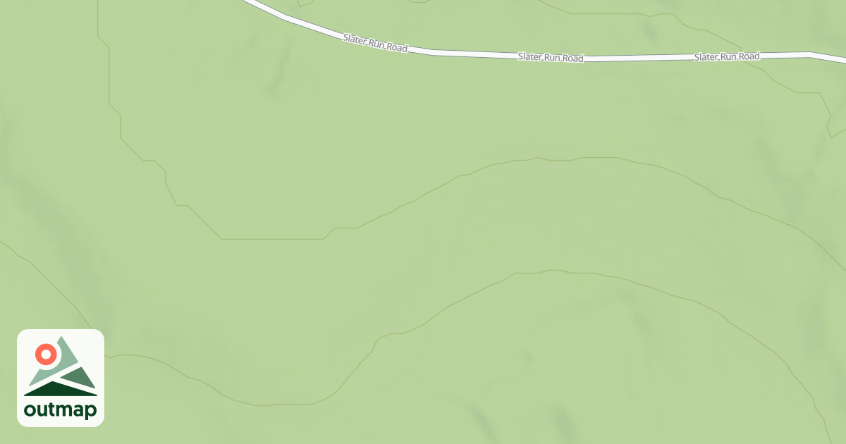 Map of SLATER RUN - C