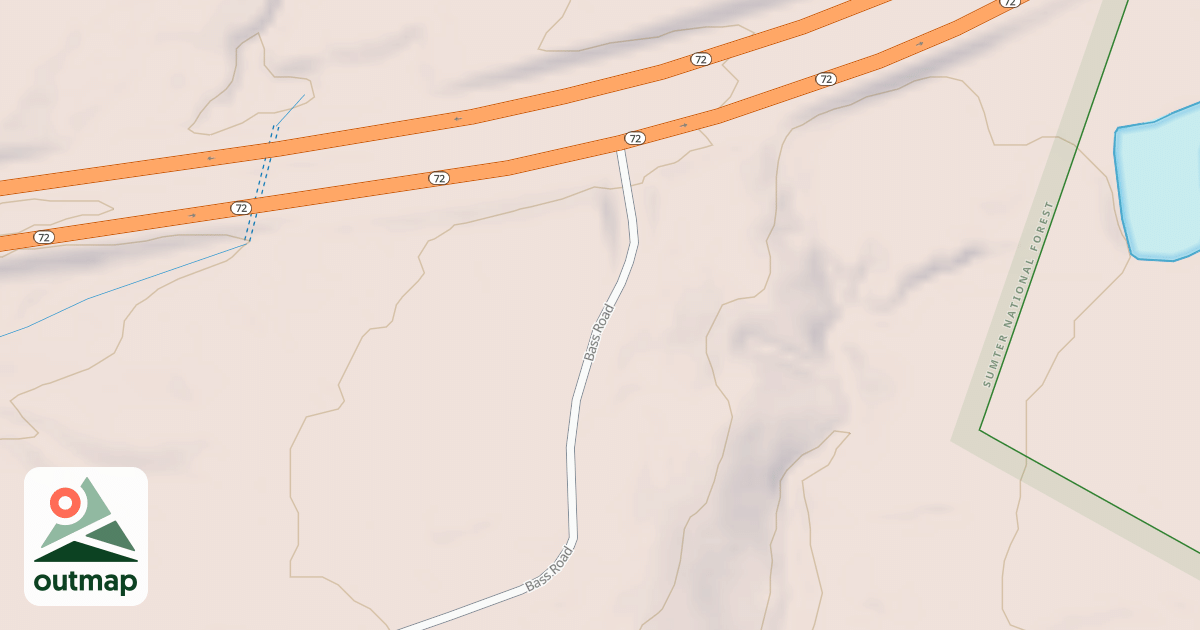 Map of BASS RD