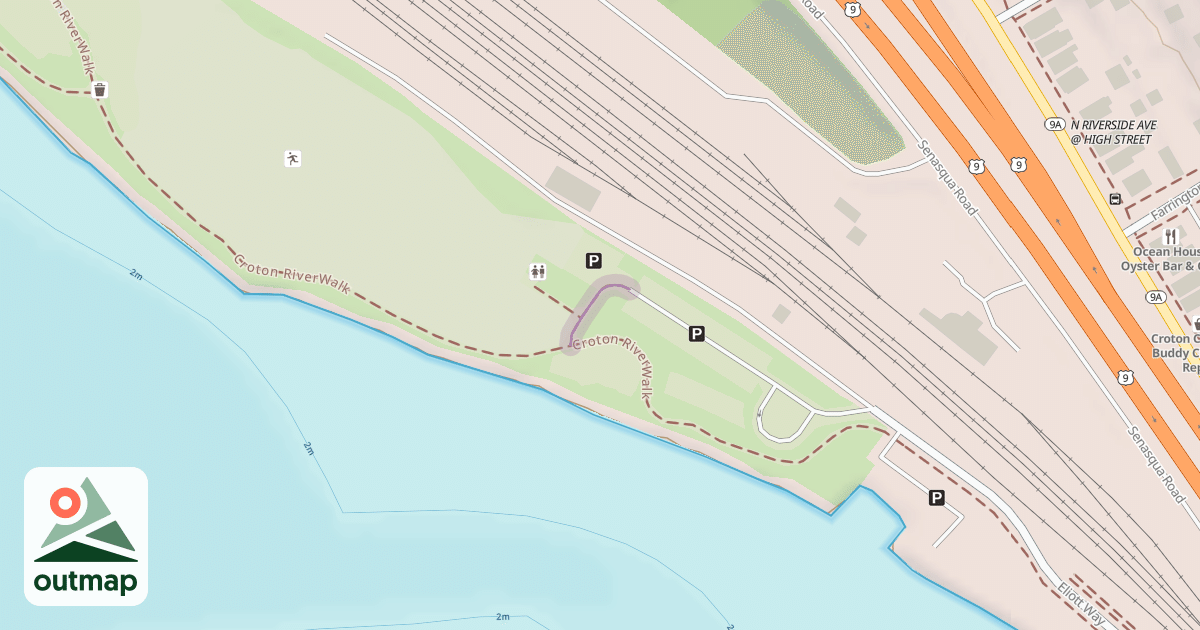 Map of Croton RiverWalk