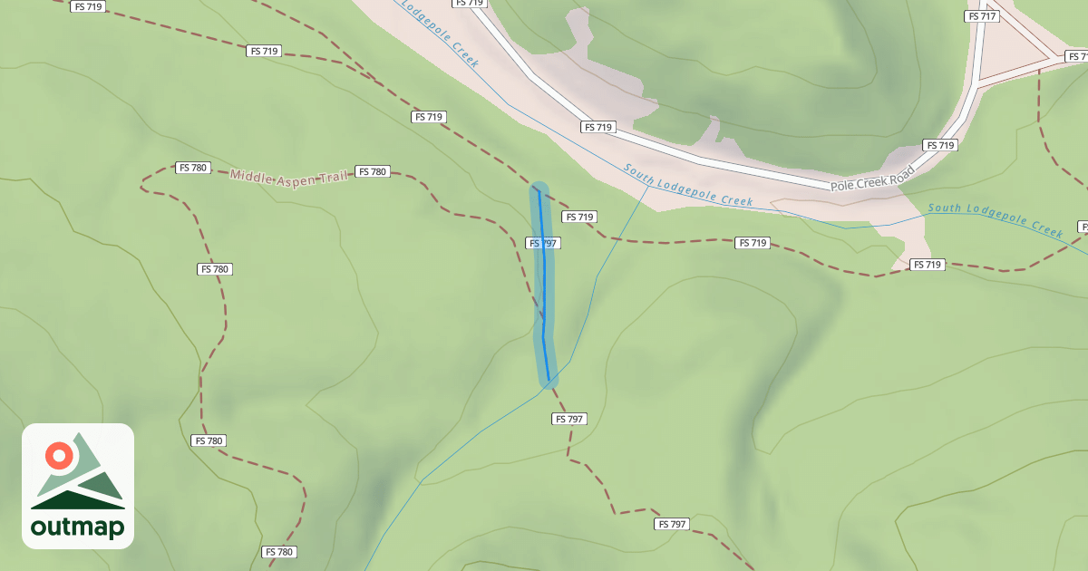 Map of Aspen Trail