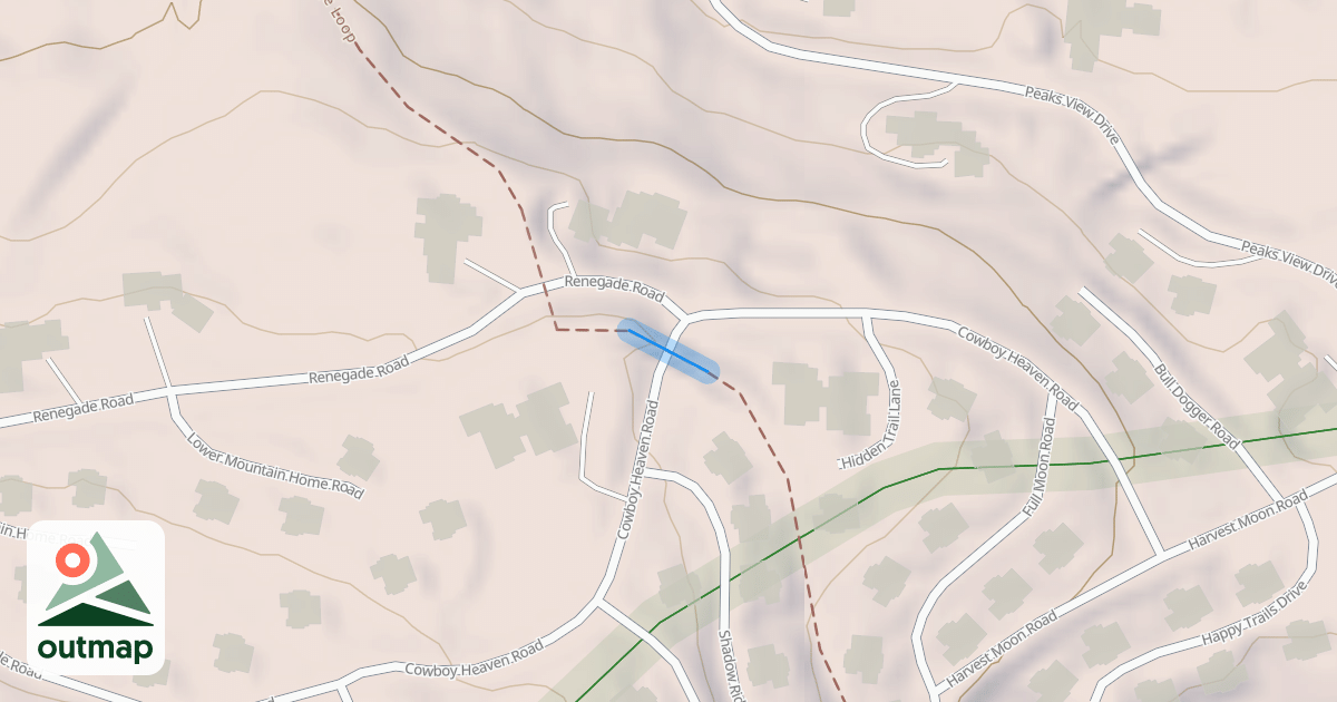 Map of Lodge Loop