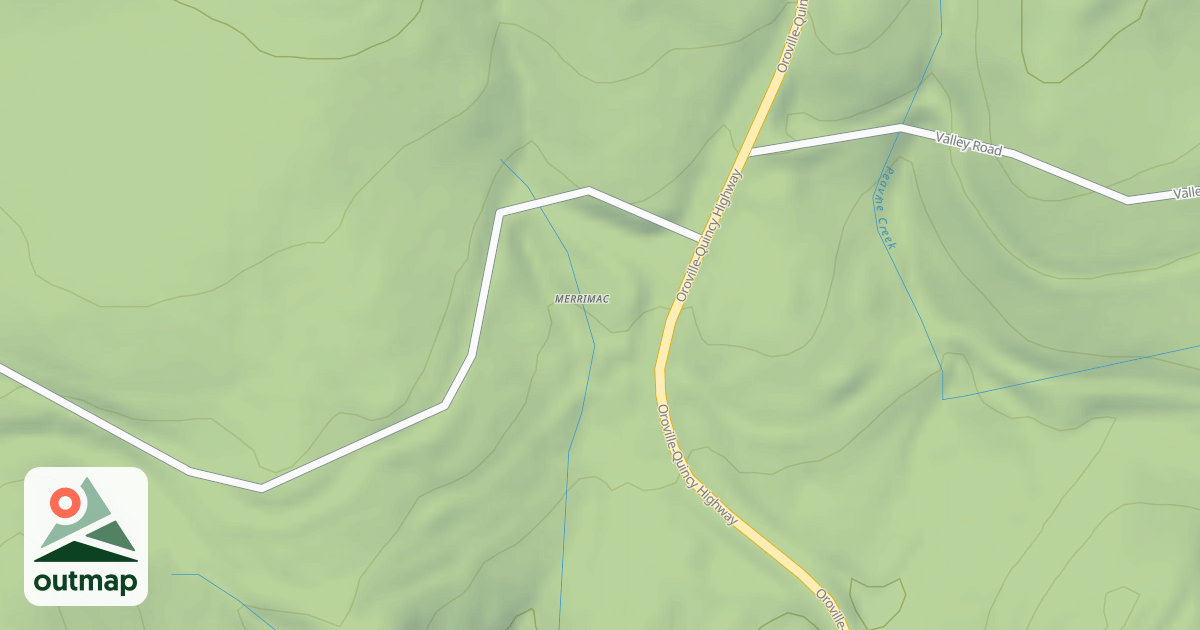 Map of GRAVEL RANGE