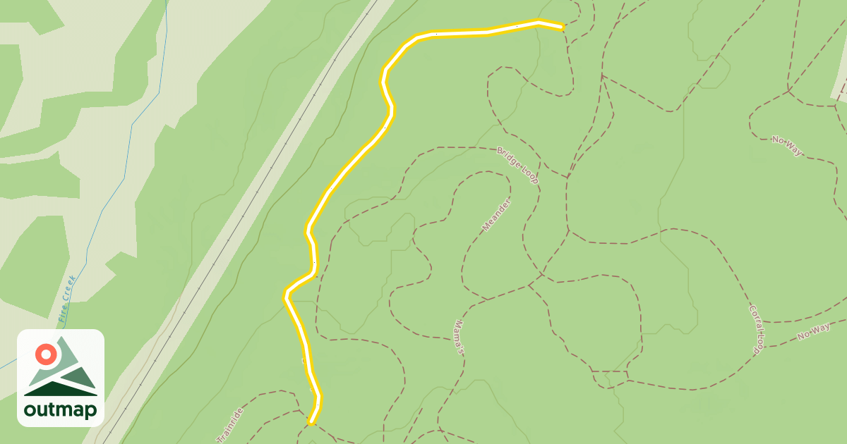 Map of Bridge Loop