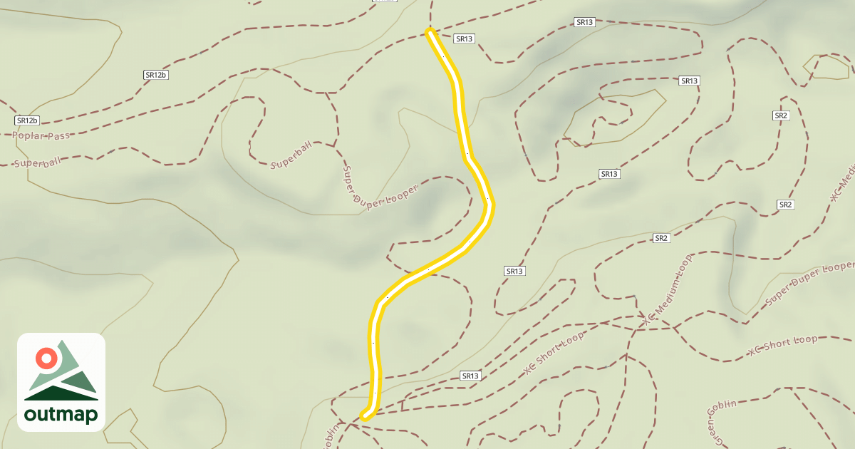 Map of XC Medium Loop