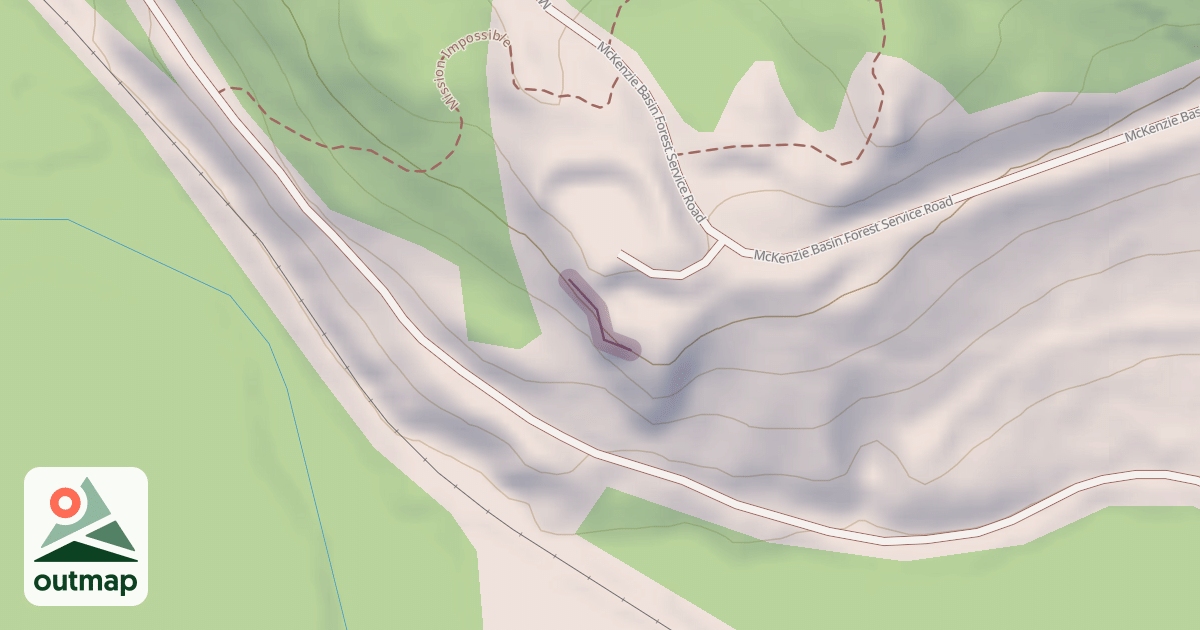 Map of Happy Crag