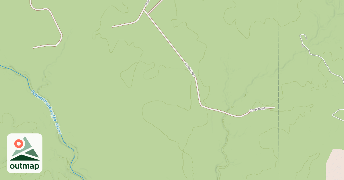 Map of OIL WELL ROAD