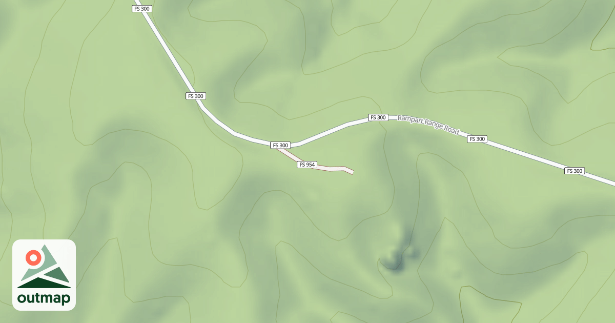 Map of 954