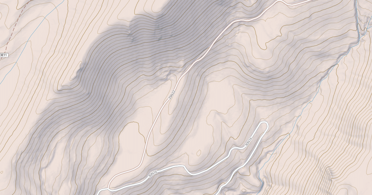 Map preview of MCGOWAN LAKE